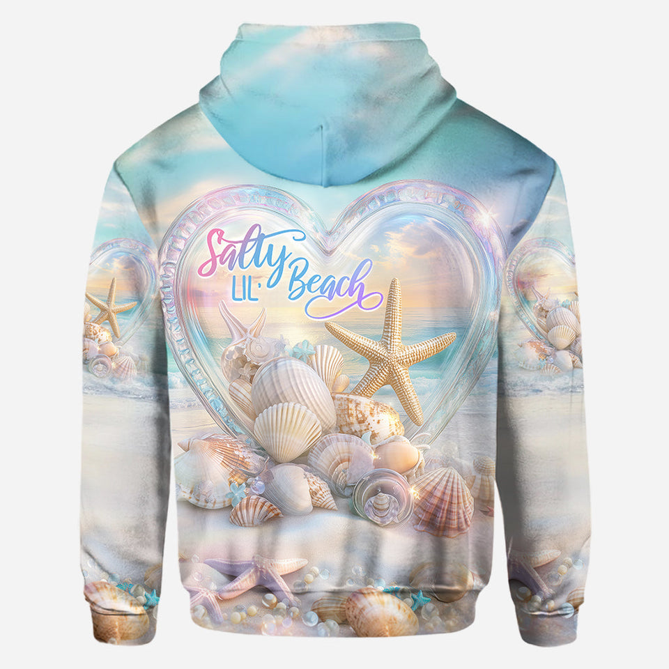 Salty Lil Beach - Personalized Sea Lover All Over Shirt