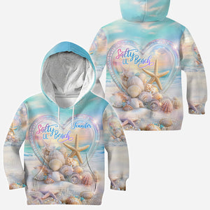 Salty Lil Beach - Personalized Sea Lover All Over Shirt