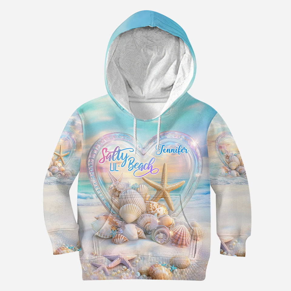 Salty Lil Beach - Personalized Sea Lover All Over Shirt