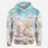 Salty Lil Beach - Personalized Sea Lover All Over Shirt