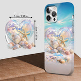 Salty Lil Beach - Personalized Sea Lover Full Print Phone Case