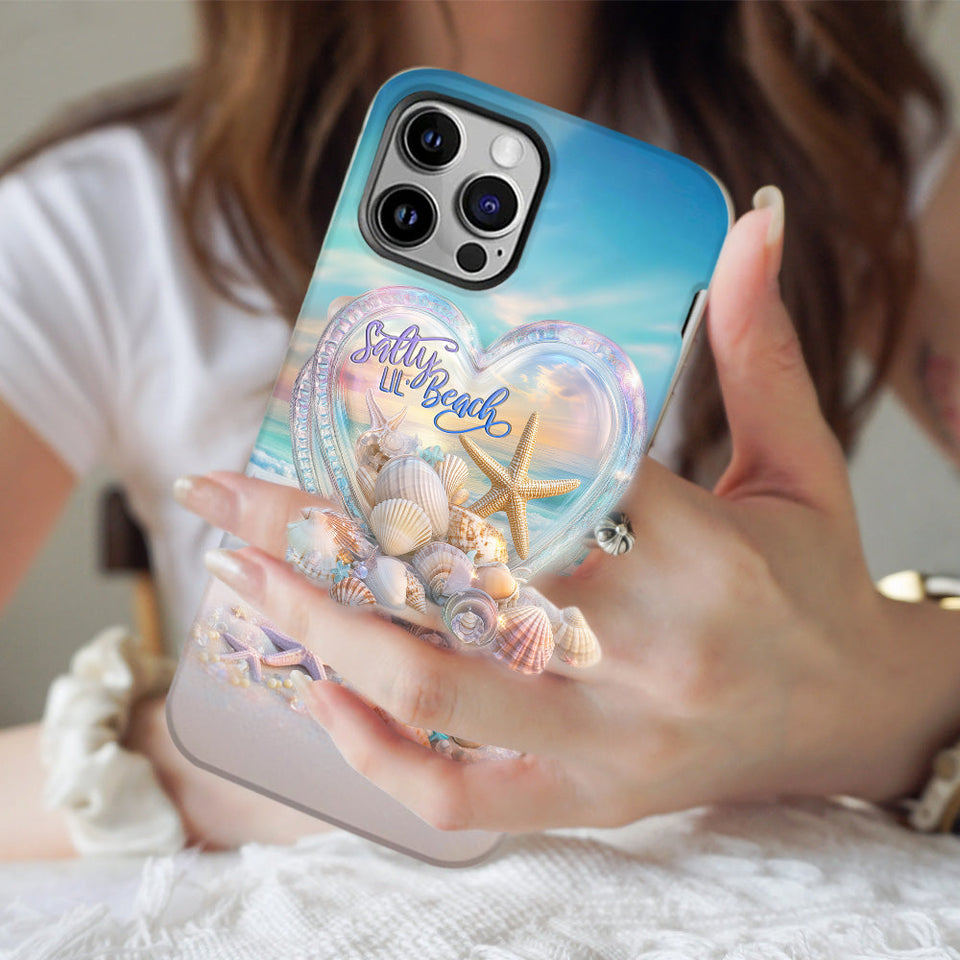Salty Lil Beach - Personalized Sea Lover Full Print Phone Case