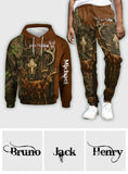 Deer Hunter - Personalized Hunting Hoodie and Sweatpants