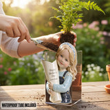 Flower Bouquet Vase - Perfect Mother's Day Gift - Personalized Kid Acrylic Flower Vase