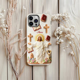 Faith Over Fear - Personalized Christian Full Print Phone Case
