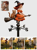 Salem Broom - Personalized Witch Weather Vane