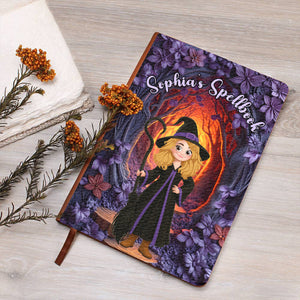Witchcraft Book - Personalized Witch Leather Journal