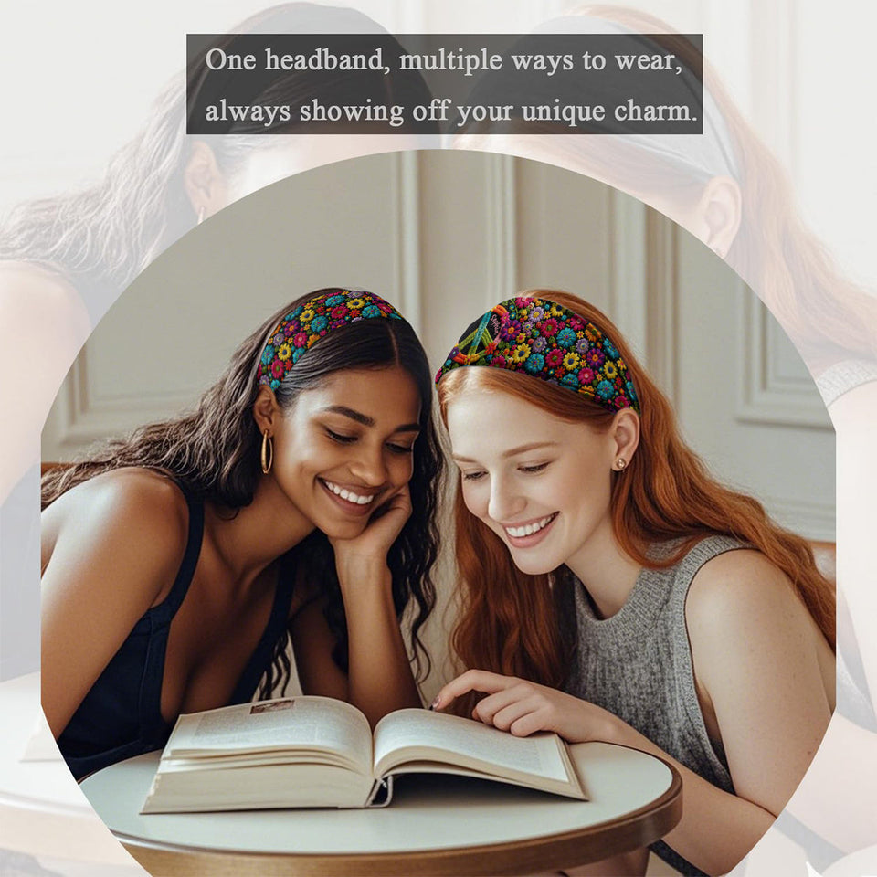 Hippie Soul - Personalized Hippie Unisex Headband/ Turban