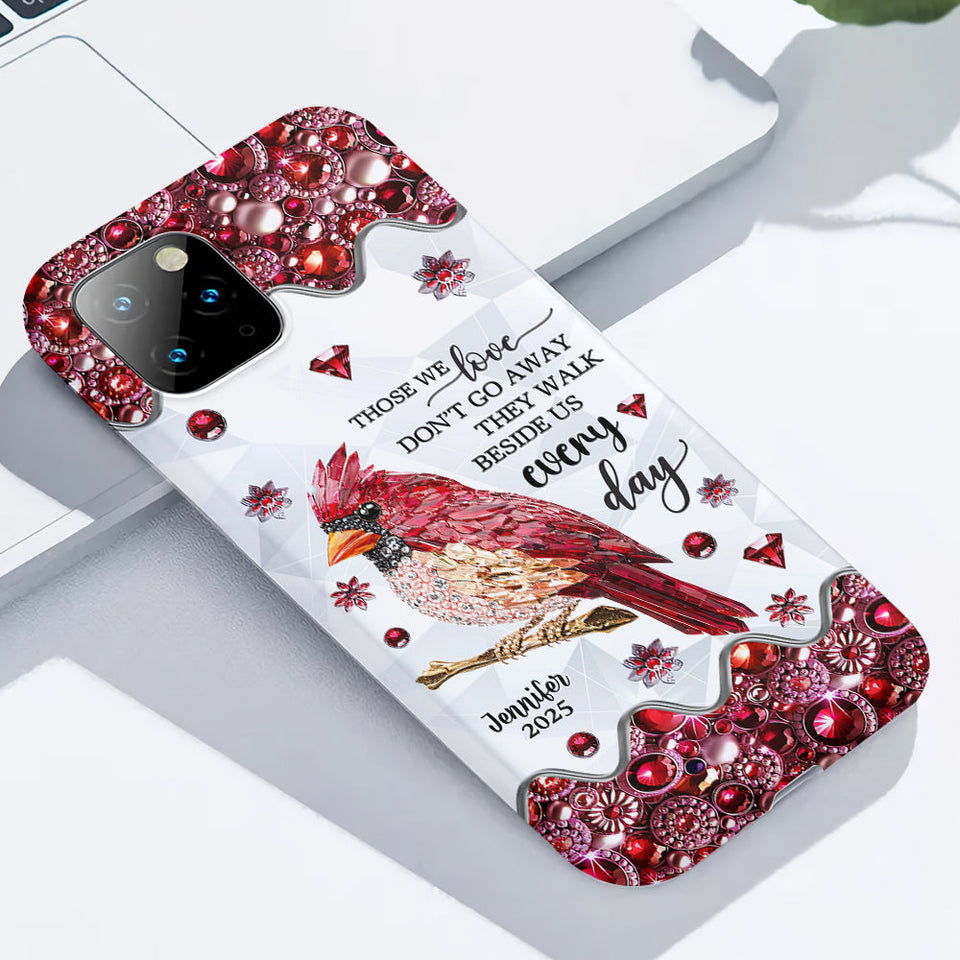 Those We Love Don't Go Away - Personalized Memorial Full Print Phone Case