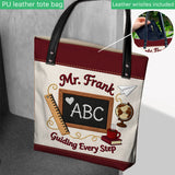 Vintage Teacher - Personalized Teacher Tote Bag