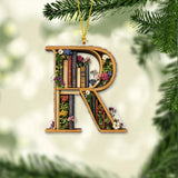 Love Books - Personalized Book Ornament