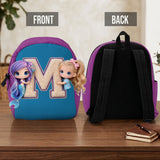 Hello Summer - Personalized Kid Changeable Leather Patch Backpack