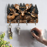 Love Hunting - Personalized Hunting Custom Shaped Key Rack