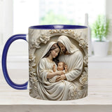 Mug chrétien personnalisé Sainte Famille