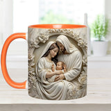 Mug chrétien personnalisé Sainte Famille