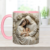 Mug chrétien personnalisé Sainte Famille