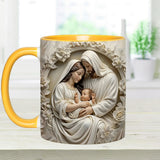 Mug chrétien personnalisé Sainte Famille
