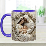 Mug chrétien personnalisé Sainte Famille