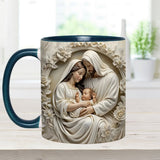 Mug chrétien personnalisé Sainte Famille