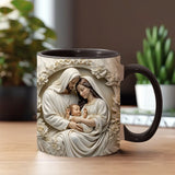 Mug chrétien personnalisé Sainte Famille