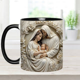 Mug chrétien personnalisé Sainte Famille