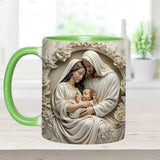 Mug chrétien personnalisé Sainte Famille
