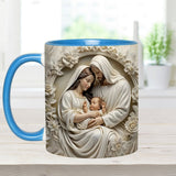 Mug chrétien personnalisé Sainte Famille