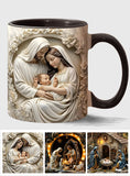 Mug chrétien personnalisé Sainte Famille