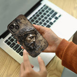 Foi, Espérance, Amour - Coque de téléphone personnalisée avec imprimé chrétien intégral