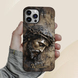 Foi, Espérance, Amour - Coque de téléphone personnalisée avec imprimé chrétien intégral
