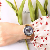 Beautiful Skull And Roses - Personalized Skull Women Hand Watch