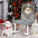 Those We Love Don't Go Away - Personalized Memorial Chair Cover Set