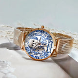 Dog Mom - Personalized Dog Women Hand Watch