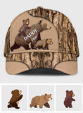 Papa Bear with Cubs - Personalized Bear Classic Cap