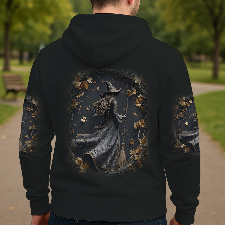Black Witch - Personalized Witch All Over Shirt