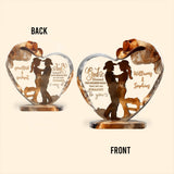Couple Cowboy And Cowgirl God Blessed - Personalized Cowgirl Custom Shaped Acrylic Plaque