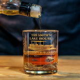 Our Lake House - Personalized Patriot Whiskey Glass