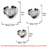 Till Death Do Us Part - Personalized Couple Wall Hanging Mirror