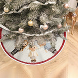 Merry Christmas 2025 - Personalized Family Tree Skirt