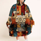 Dog Mom - Personalized Dog Blanket Hoodie