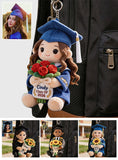 Class Of 2026 - Personalized Graduation Plush Keychain