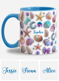 Salty Lil' Beach - Personalized Sea Lover Accent Mug