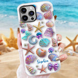Salty Lil' Beach - Personalized Sea Lover Full Print Phone Case