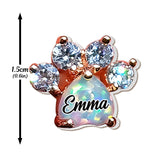 Dog Paw Jewellery - Personalized Dog Stud Earrings