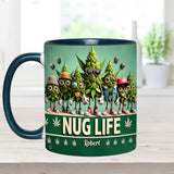 Nug Life - Personalized Weed Accent Mug