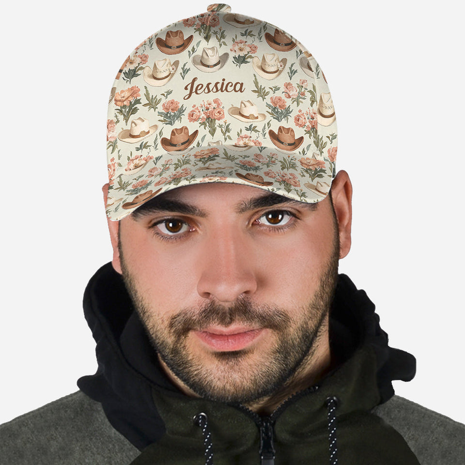 Cowgirl Hat - Personalized Cowgirl Classic Cap