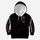 Rose & Skull - Personalized Skull All Over Shirt