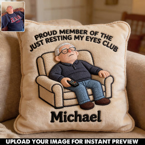 Funny Gift For Dad, Father's Day Gift - Personalized Father Premium Faux Fur Pillow