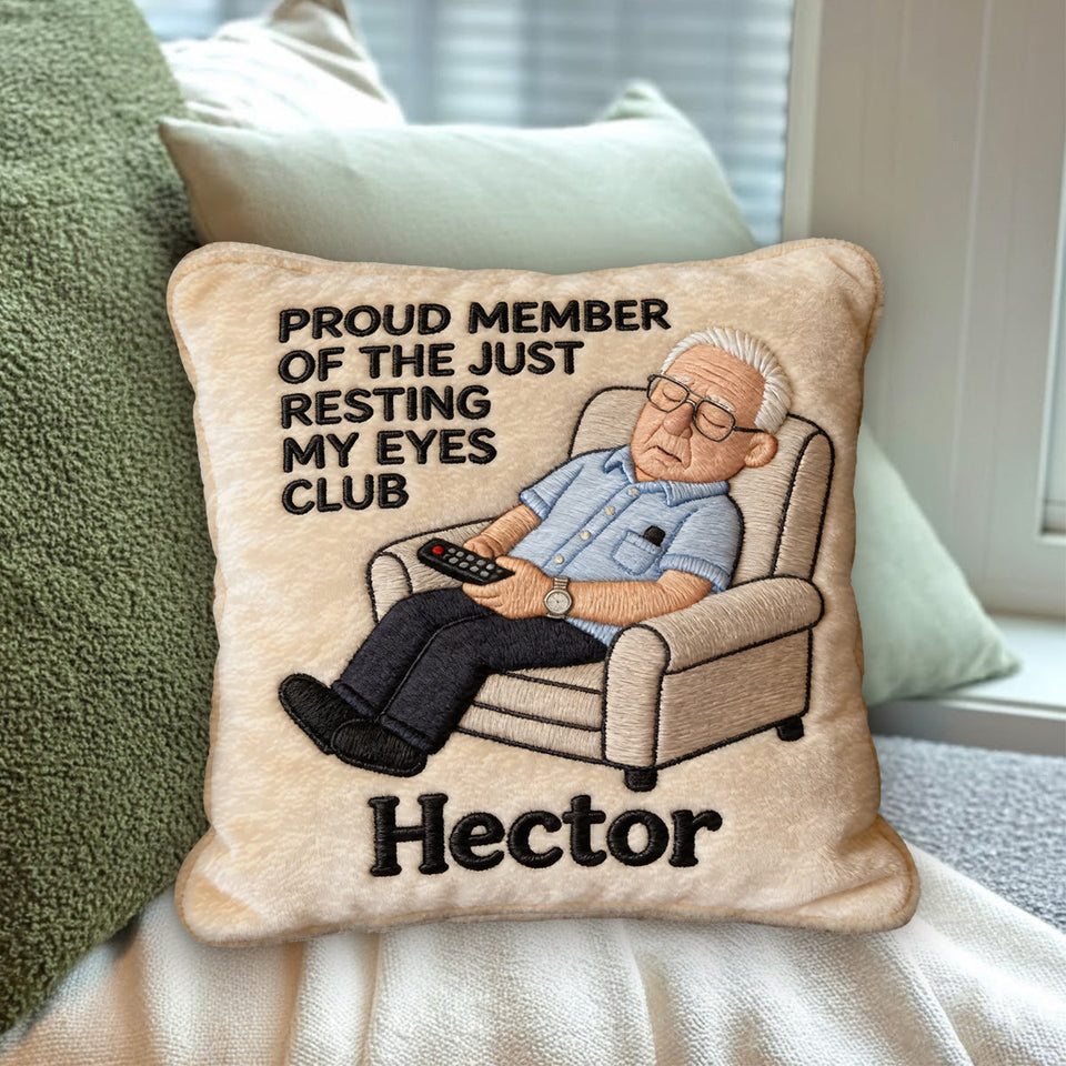 Funny Gift For Dad, Father's Day Gift - Personalized Father Premium Faux Fur Pillow