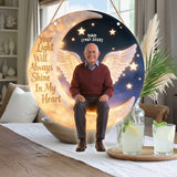 Always Shine In My Heart - Personalized Memorial LED Light Acrylic Sign